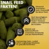 NatureHolic Snailfeed Sticks, Schnecken Futtersticks, 30 g