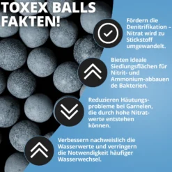 NatureHolic ToxEx Balls, Wasseraufbereiter, 60 g