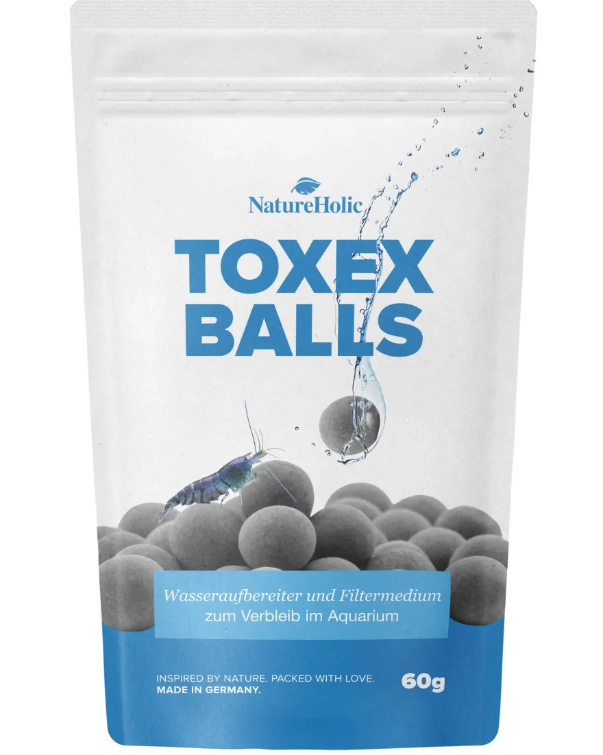 NatureHolic ToxEx Balls, Wasseraufbereiter, 60 g