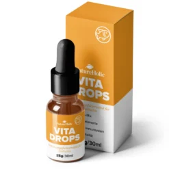 NatureHolic Vita Drops Fish, Fischfutter Zusatz für mehr Vitalität, 30 ml
