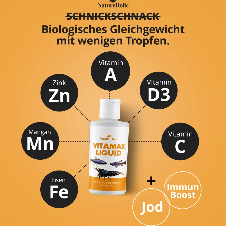 NatureHolic VitaMax Liquid, Vitaminkur, 125 ml