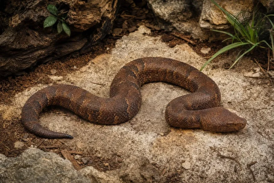 Neuguinea-Bodenboa, Candoia aspera