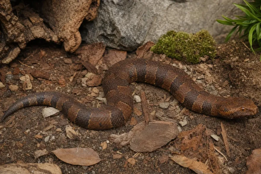 Neuguinea-Bodenboa, Candoia aspera