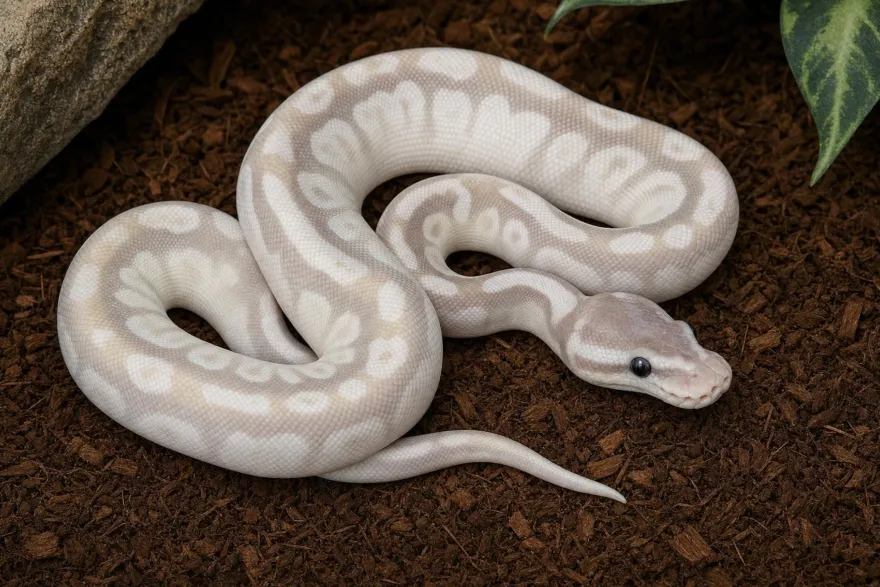 Pastel-Crystal-GHI-Königspython, Python regius