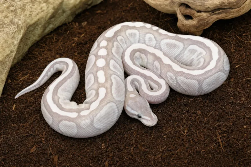 Pastel-Crystal-GHI-Königspython, Python regius