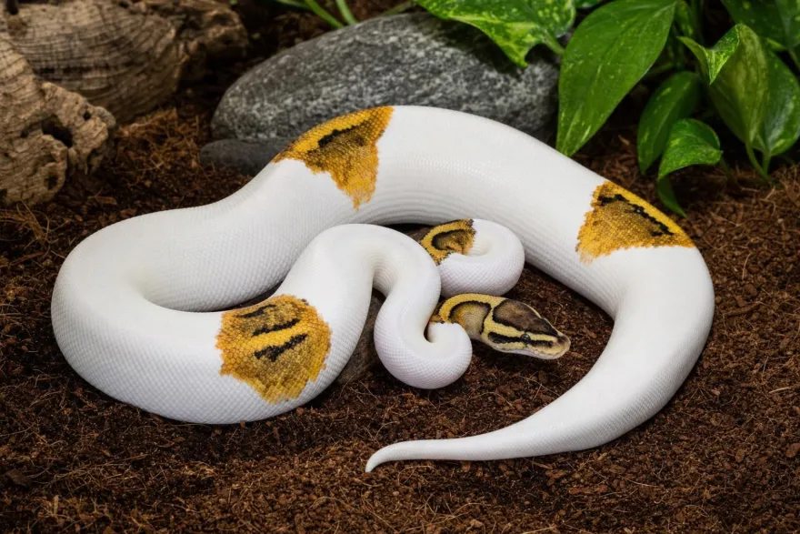 Pastel-Piebald-Königspython, Python regius