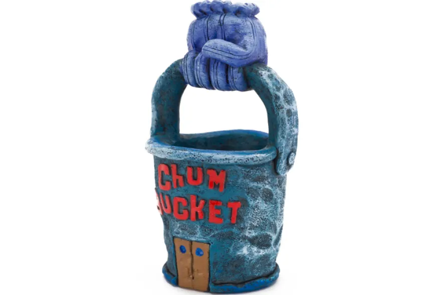 Penn-Plax Chum Bucket Plankton Eimer, Aquarium-Deko, 10,7 cm