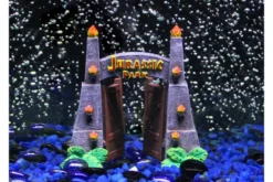 Penn-Plax Jurassic Park - Eingang, Aquarium-Deko, groß