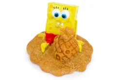 Penn-Plax SpongeBob & Ananashaus Sand, Aquarium-Deko, 6,35 cm