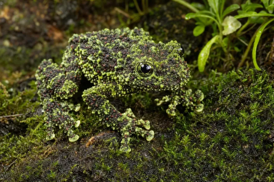 Sa-Pa-Moosfrosch, Theloderma bicolor