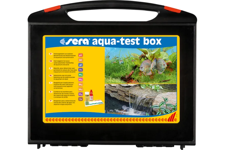 Sera aqua-test box, Wassertest-Set (+Cu)