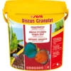 Sera Discus Granulat Nature, Hauptfutter-Granulat, 10 Liter