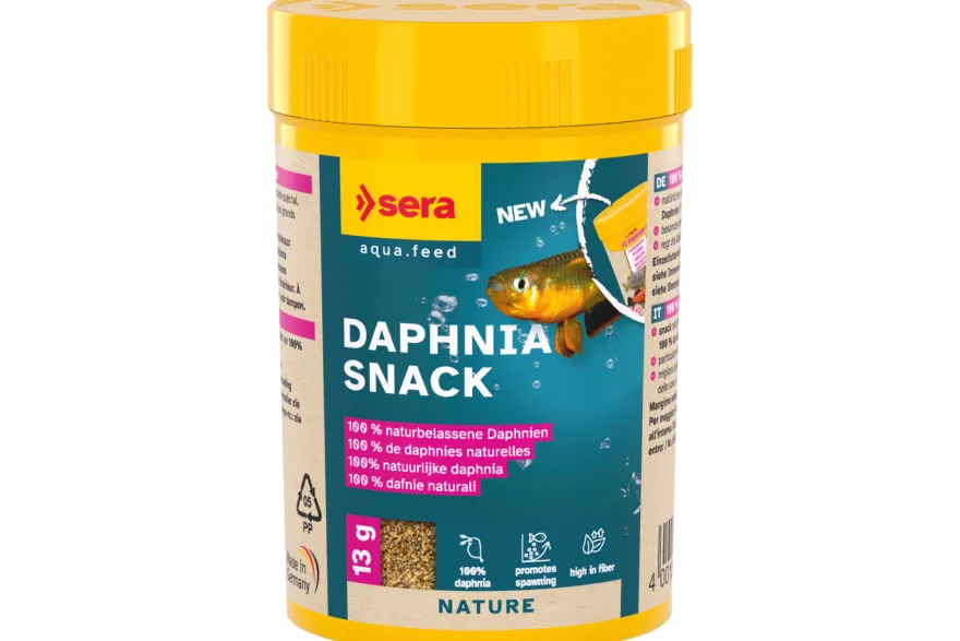 Sera FD Daphnien Nature, Daphnia Snack, Wasserflöhe, 100 ml