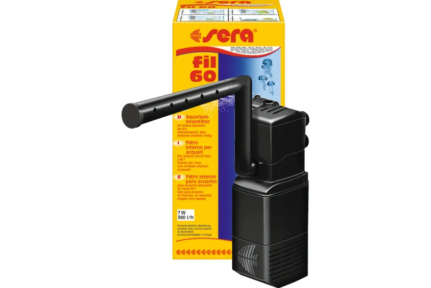 Sera Innenfilter Fil 60, Aquarium-Innenfilter bis 60 Liter