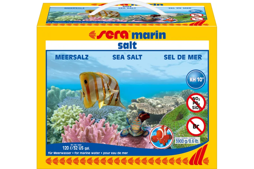 Sera marin Salt, 3,9 kg, Meersalz