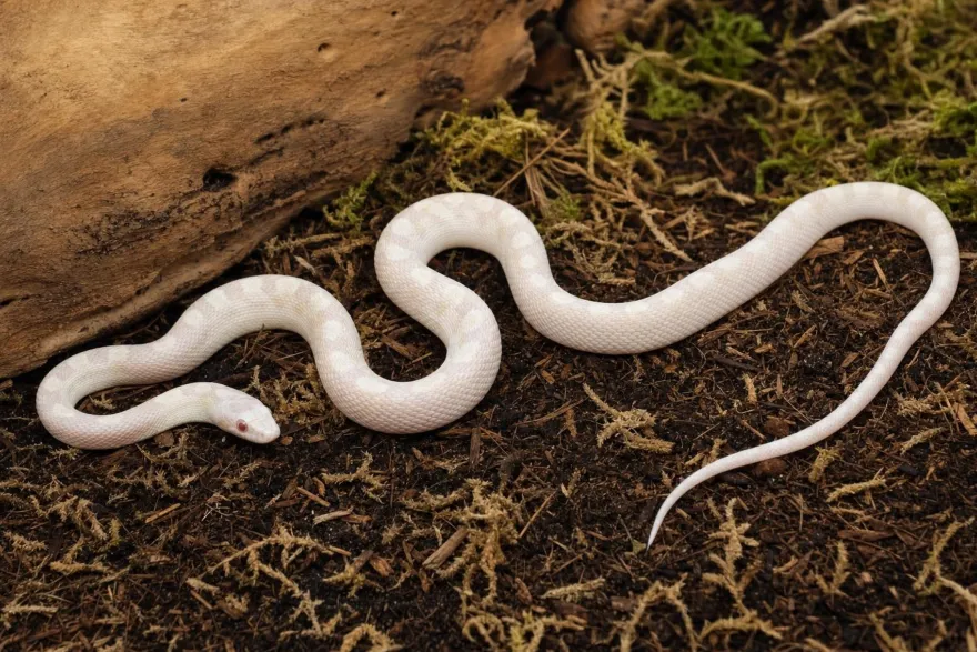Snow-Kornnatter, Pantherophis guttatus