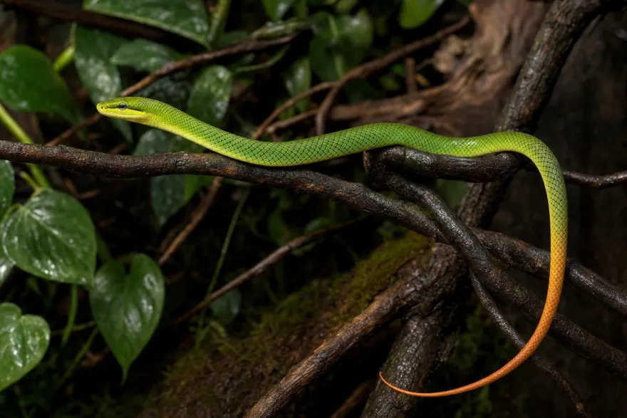 Spitzkopfnatter, Gonyosoma oxycephala