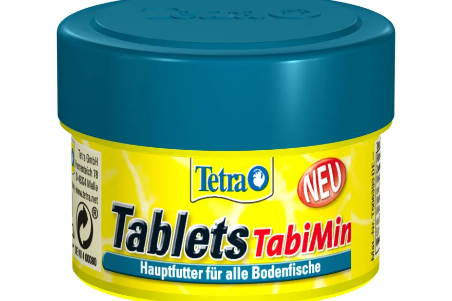 Tetra Tablets TabiMin, Hauptfutter-Tabletten, 58 Stück