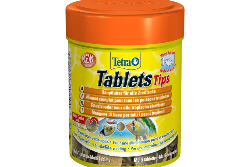 Tetra Tablets Tips, Hauptfutter-Tabletten, 165 Stück