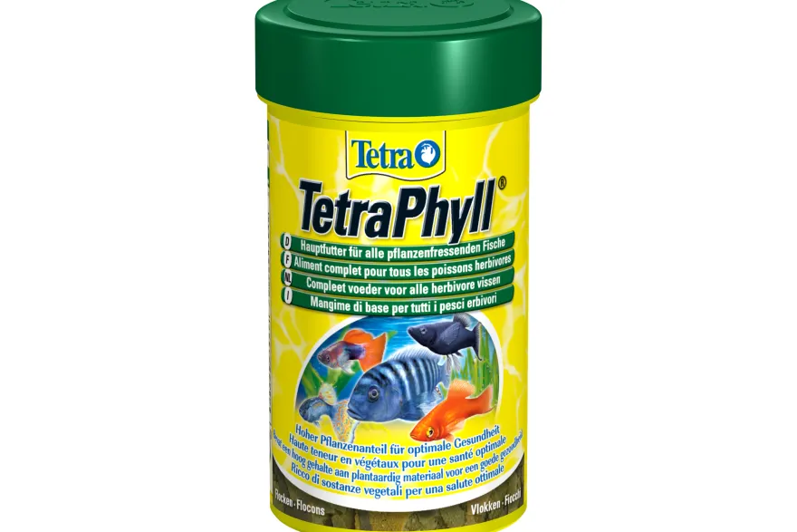 Tetra TetraPhyll, Hauptfutter-Flocken, 100 ml
