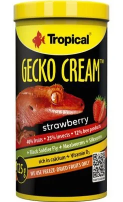 Tropical Gecko Cream Erdbeere, 100ml