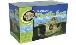 Zoomed Floating Turtle Log, Höhle in Baumstammoptik