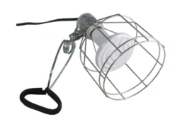 Zoomed Klemmlampe + Schutzgitter (max 150w), für Terrarien