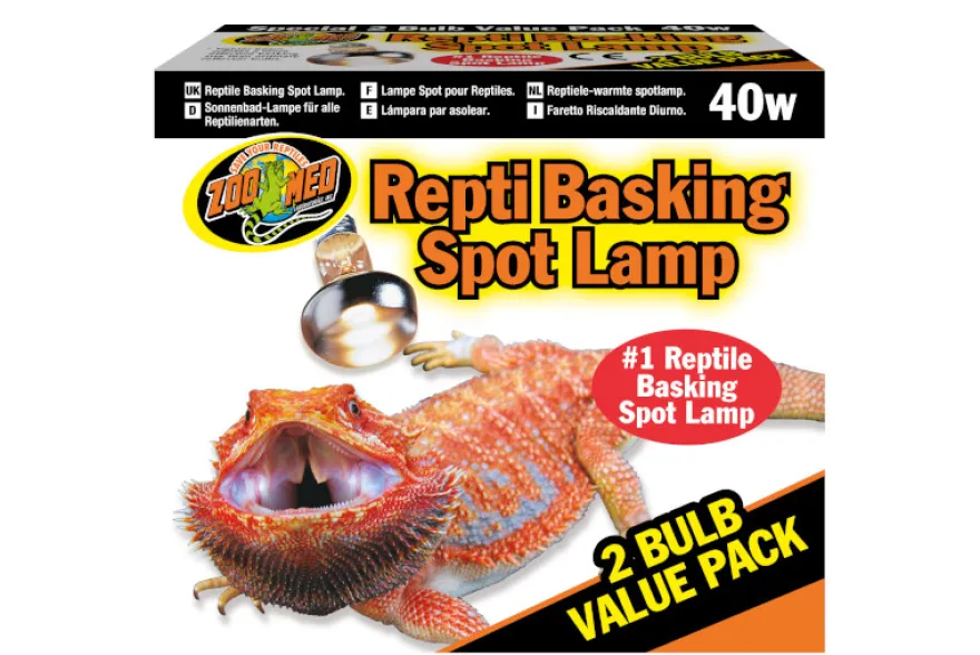 Zoomed Repti Basking Spot ValuePack, Strahler, 40 W, 2 Stück