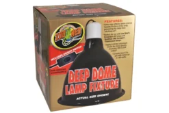 Zoomed Repti Deep Dome Lampenfassung (max. 160 W)
