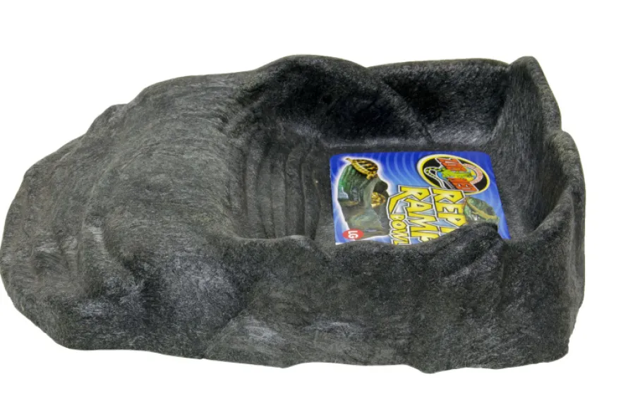 Zoomed Repti Ramp Bowl Large, Wasserschale mit Rampe