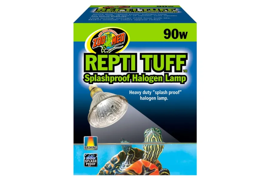 Zoomed Repti Tuff Splashproof Halogen Lamp, Wärmelampe, 90 W